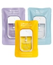 Touchland Power Mist Hydrating Hand Sanitizer Spray, BLOSSOM Trio Set (Lavender, Vanilla, Rainwater), 1 FL. OZ. Rozmiar podróży (Zestaw 3)
