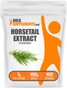 BulkSupplements.com Horsetail Extract Powder - Horsetail Herb - Silica Supplements, Gluten Free, 1g per Serving, 100g (3.5 oz) (Opakowanie po 1)