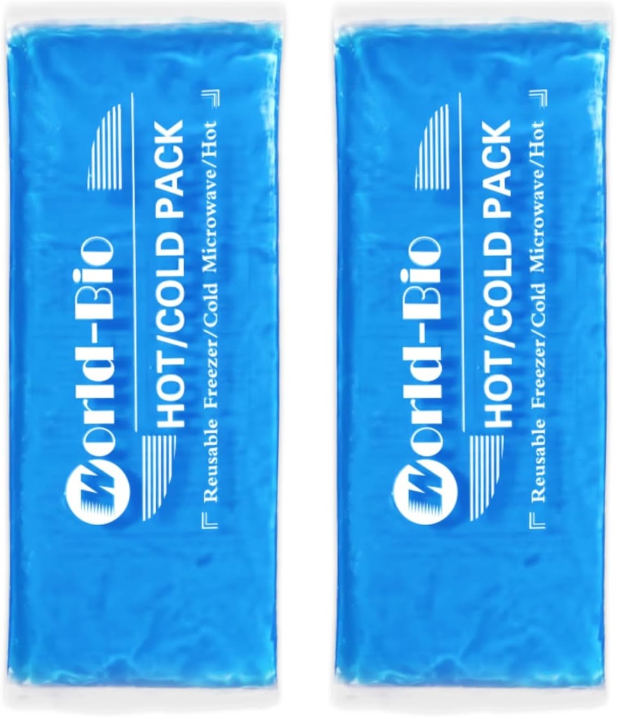 Gel Soft elastyczne opakowania na lód dla urazów wielokrotnego użytku, 2Pack- 12 "X 4.7", mroźny pakiet zimny, gorący zimny kompres chłodzenie żel Pad na szyi, Kolano, Kolano, Noga, Ramię, Łokieć, nadgarstek, Stopy urazy ból ulgi