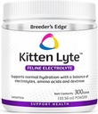 Hodowla Edge Kitten Lyte, Suplement elektrolitów dla kociaków i kotów karmiących, Wspiera nawadnianie, Energia & Regeneracja, Smak zupy z kurczaka, 300g