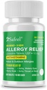 Safrel Allergy 10mg Tablets, 124; Non- Drowsy 24 Hour Allergy Relief Medicine, 124; Antihistamine Support for Runny Nose, Kichanie, Swędzenie, Wodne Oczy (300 Count (Pack of 1))
