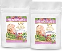 Herbata menopauza - Po menopauzie witaminy, suplementy menopauzy dla kobiet gorące błyski, Herbal ziołowy dla menopauzy, Assist immunologiczny, Menopauza Comfort - 40 Premium Tea Sachets