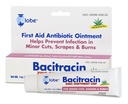 Globe Bacitracin Cynk 1 Oz Tube, Pierwsza Pomoc Antybiotyczna Ointment pomaga zapobiegać zakażeniu w drobnych rozkrojach, zadrapaniach i oparzeniach