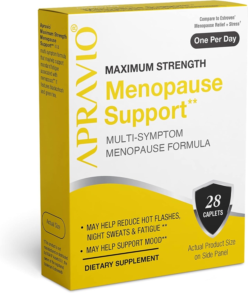 Menopauza Wsparcie, Menopauza Relief dla kobiet, Redukcja gorących błysków, nocne poty i huśtawki nastrojów, Maksymalna siła hormonu równowagi, 28ct