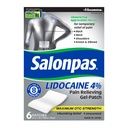 Salonpas Lidokaina 4% Ból Ułatwiający Gel- Patch, 6 Count, dla pleców, szyi, ramienia, kolana i łokcia Ból