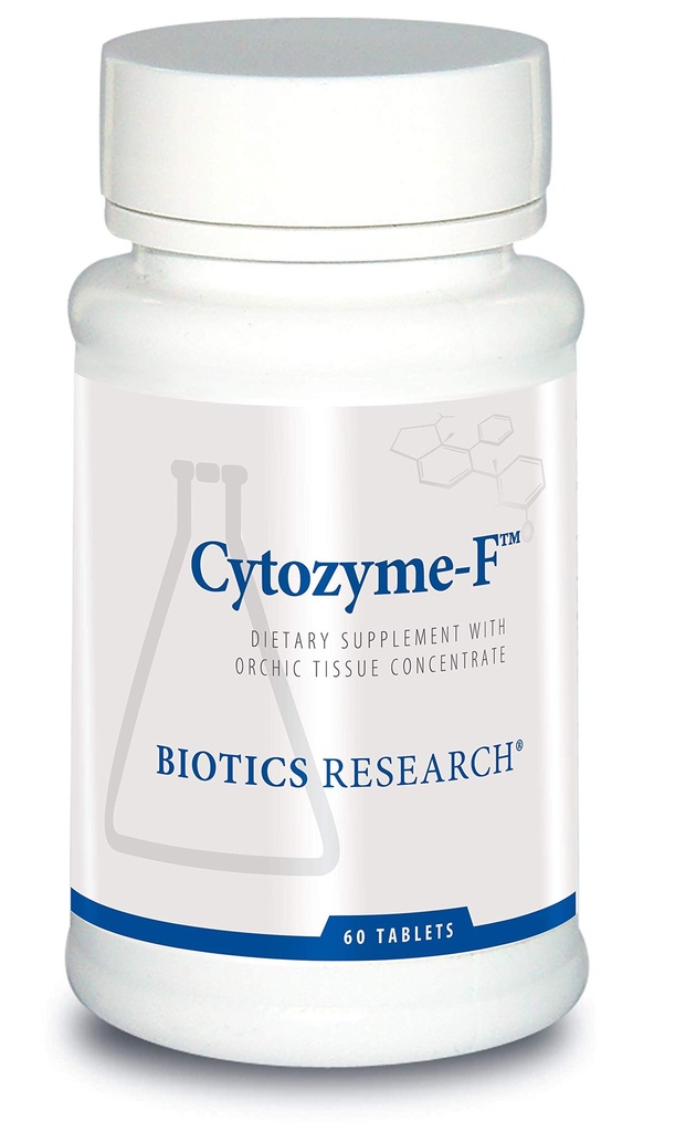 Biotics Research Cytozyme F Kobieta Formuła Wsparcia, Wspiera Funkcje endokrynologiczne, Glandular Health, Zdrowie Kobiet, Siła Przeciwutleniacza Aktywność, Colocatase. 60 tabletek