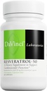 DAVINCI Labs Resveratrol- 50 - Pomaga wspierać system immunologiczny, Bone Health & Heart Health z Resveratrol * - Gluten- Free & Vegetarian - 60 kapsułki