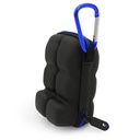 CASEMATIX Astma Inhaler Case Holder Pasuje do dwóch standardowych Inhalers Rescue z Lanyard i klip na Keychain Carabiner, zawiera tylko Astma Case