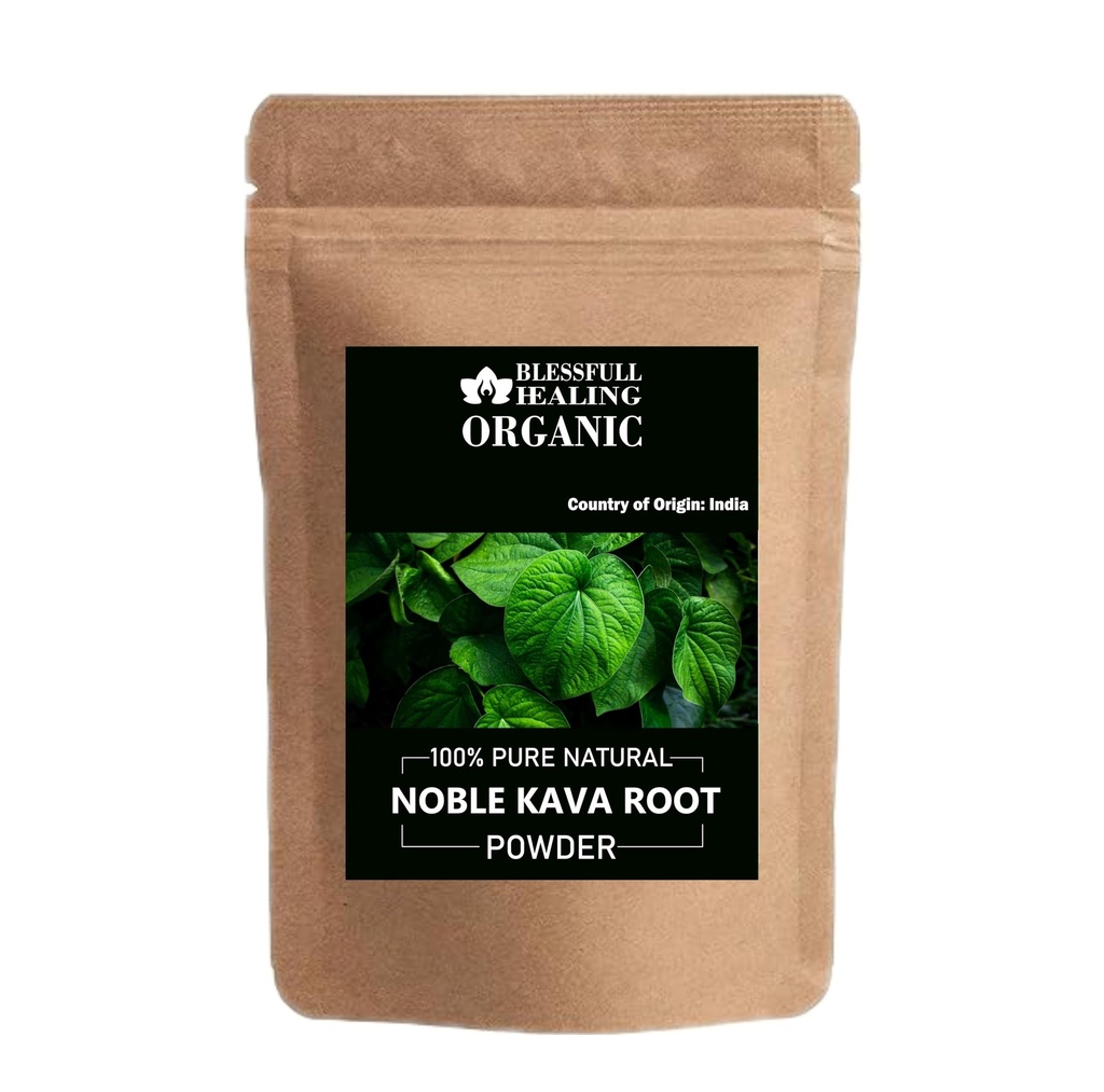 Organiczny Noble Kava Proszek korzeniowy 100% Czysty naturalny 100 Gram / 3.52 oz