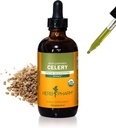Herb Pharm Certified Organic Selery Seed Liquid Extract for Urnanal System Support - 4 unce