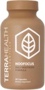 Terra Health Essentials NOOFOCUS - Nootropics Brain Support Supplement with Adaptogenic Mushrooms, Alpha- GPC, Gotu Kola, L- Theanine for Focus & Memory - All Natural, 30 Day Supply