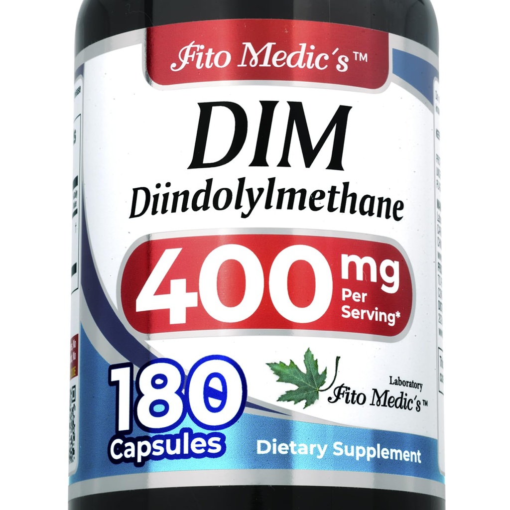 FITO MEDIC 'S Lab 124; dim Supplement Supplement 124; 180 Capples Supples 124; 400 mg Supples 124; dim Supplement 124; diindolylometan Supplement 124; dim Supplement 400mg Suppled 124; Ultra high Absorption.