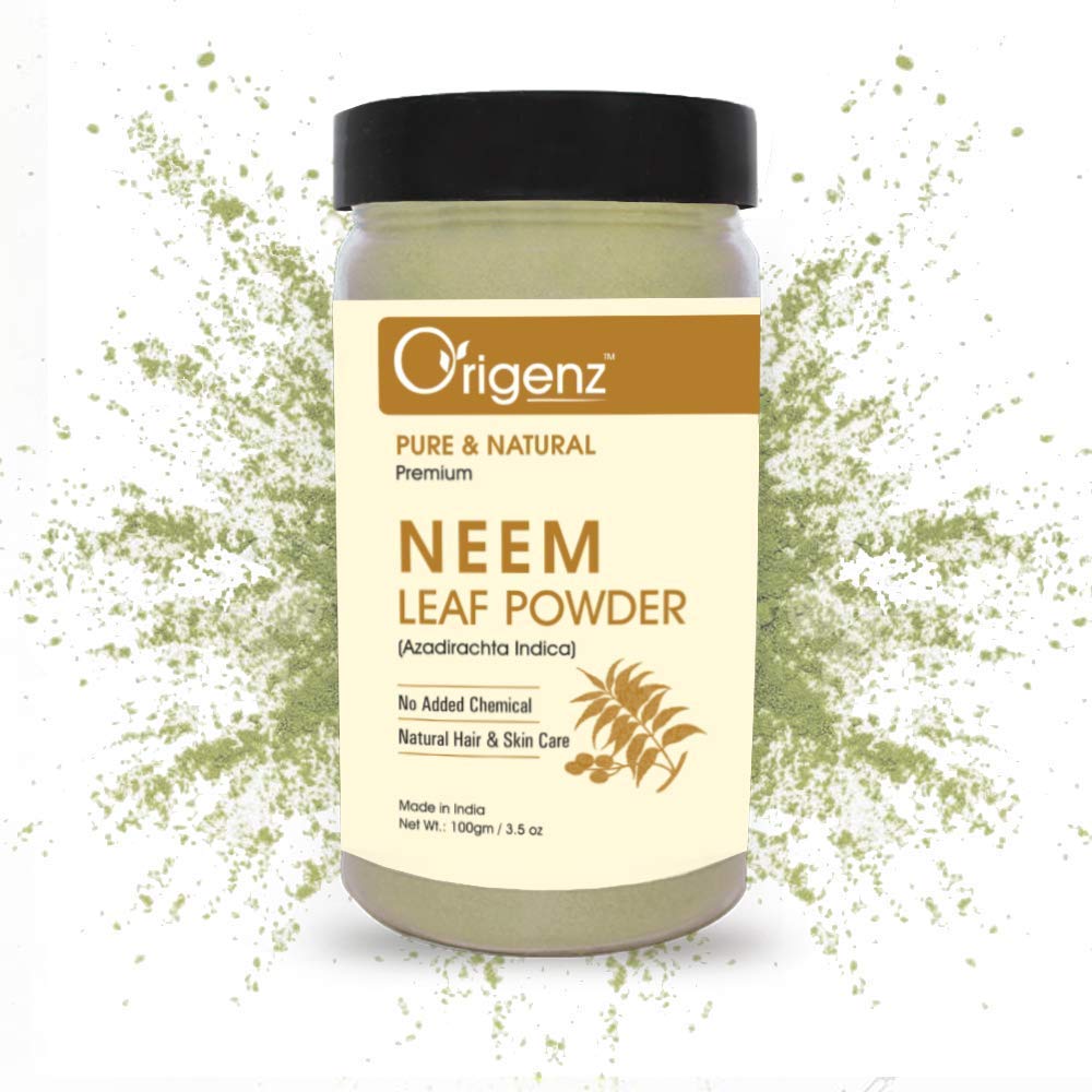 Generic Neem Leaf Powder Pack Pack for Soft & Glowing Skin India 124; Pomaga kontrolować trądzik, Pimples, Blizny, Czarne głowy, Dandruff India 124; Azadirachta Indica