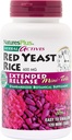 NaturesPlus Herbal Actives Red Yeast Rice Extended Release 600 mg - 120 Mini- Tabs, Pack of 2 - Wsparcie ogólne Well- Being - Wegetarianin, Gluten Free - 120 Razem Sługi