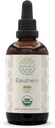 HerbEra Eleuthero B120 USDA Organiczne nalewki 124; Wyciąg wolny od alkoholu, Wysokiej mocy Herbal Drops 124; Certified Organic Eleuthero (Eleutherococcus Senticosus, Siberian Ginseng) Suszony Korzeń (4 oz)