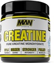 Man Sports 100% Czysty jednowodny proszek kreatury, Neutral, 500 Gram - 100 Służenie