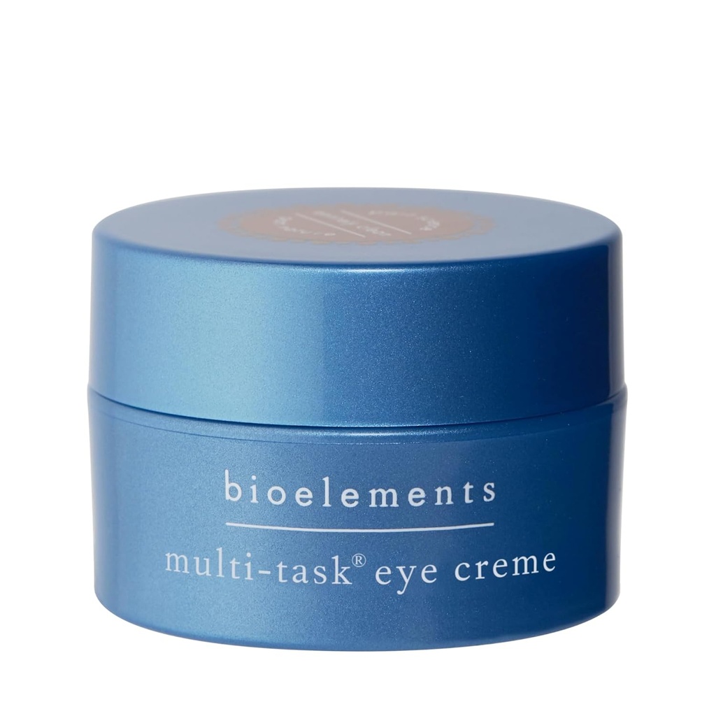 Bioelements Multi- Task Eye Creme - 0.5 fl oz - Target Puffiness, Dark Circles & Fine Lines - Light & Non Greasy - Wegan, Gluten Free - Nigdy nie testowane na zwierzętach