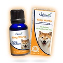 All- Natural Dog Warts Remover by Naturasil - Pure Thuja & Plant Extracts for Topical Wart & Skin Blemish Remover on Animals Net 124; Fast- Acting, Gentle & Pain- Free Distribution 124; No Acids Distribution 124; Safe for Dogs 3 + Months Distribution 124; 15 ml