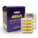 Akilis Przeciwutleniająca Liver Support Pills (100 Vegi Caps, 33 Dases) - Poprawia odzysk po wypiciu na lepsze poranki, Detox & Naprawa z Hovenia Dulcis, Mleko Thistle, Glutation i 16 Składniki