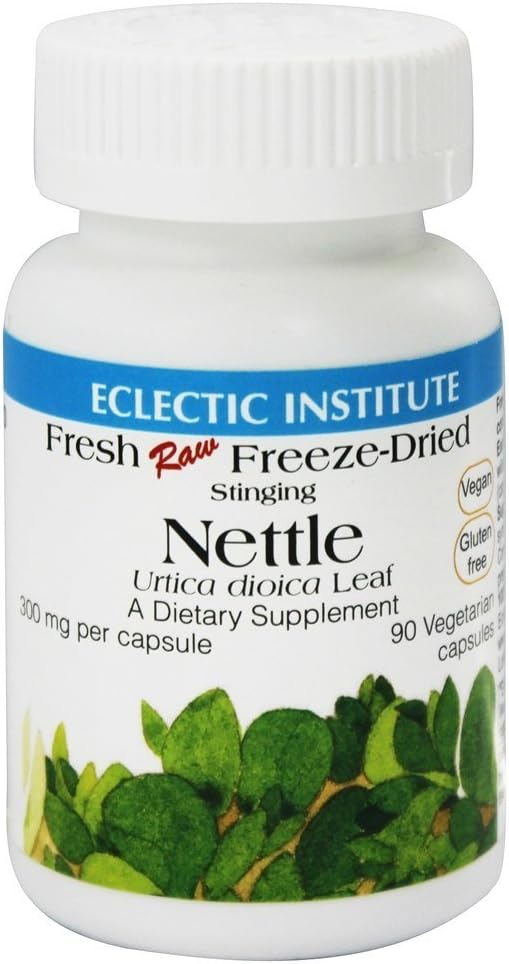 Instytut Eclectic - Stinging Nettle Fresh Raw Freeze- Suszony 300 mg. - 90 Kapsułki wegetariańskie