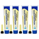 Globe Hemorrhoidal Ointment, Fenylephrine HCl, Petrolatum, Olej mineralny, Ulga od spalania, Swędzenie i dyskomfort hemoroidów, 2 Ounces (4 Pack)