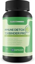 Detox immunologiczny Toxibinder Pro - Detox i suplement wsparcia immunologicznego - Pomoc Expel Toxins - Natural Detox Cleanse - Psyllium, Witamina C, Ginger, Cynk, Dandelion Root - Pełna Detox ciała immunologicznego Boost Wsparcie