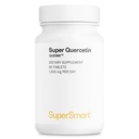 Supersmart - Super Quercetin 1000mg na dobę (Opatentowany QU995) - Wysoka czystość Quercetin Suplement - Naturalne bioflawonoidy 124; Non-GMO & Gluten Free - 60 Tablets