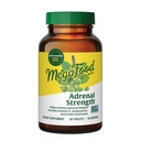 MegaFood Siła nadnerczy - Adrenalina Supplements with Ashwagandha and Magnezu Glycinate, Witamina C, Święty Bazyl, Astragalus, Redukuje poziom kortyzolu - Wegetarianin - 60 Tablets (30 Servings)