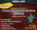 Kirkland Hydrocortisone% 1 Cream, 2 unce (opakowanie po 4)