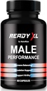 NutraRize gotowe XL Pigułki dla mężczyzn, Oficjalne ReadyXL Kapsułki męskie, All- Naturalne wsparcie ogólnego zdrowia i wydajności, Formuła Premium Multivitamins, Oficjalne recenzje Capsulas (60 kapsułki)