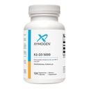 XYMOGEN K2- D3 5000 - Witamina D3 K2 - Biodostępna Witamina D 5000 j. m. (Cholekalcyferol) z MK- 7 - Serce, Arterial, Bone Health + suplement wsparcia immunologicznego (120 kapsułki)
