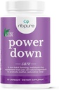 nbclean Power Down Sleep Supplement, Melatonin - Free, 90 Count