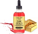 Jestem Joy co. Płynne Colloidal Gold 24k 99,99% Czysty 100ppm Ruby Red Water based all Natural Electrolysis 4oz Butelka szklana