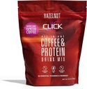Kliknij przycisk Proszek do kawy 124; Podwójny strzał Espresso 124; 16 g białka 124; 23 Podstawowe witaminy 124; Niskie Calorie Meal Wymiana 124; 150mg Caepine 124; Gluten Free 124; Brak sztucznych zapachów lub kolorów 124; Orzechy laskowe