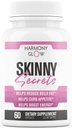 Skinny Secrets - Najlepsze nowe tabletki odchudzania dla kobiet 124; Appetite Supressant, Belly Fat Burner, Carb Blocker + 6 Skutecznie dozowane potężne składniki 124; Natural & Safe 3. Tested Party - 60 Kapsułki