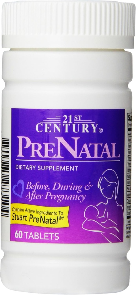 Tabletki prenatalne XXI wieku, 60 sztuk (opakowanie po 2 sztuki)