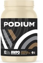 Podium Nutrition x HWPO Trening Proszek z białka serwatki, Czekoladowy Masło orzechowe, 20 g Białko Per Podawanie w / Enzymy trawienne, Izolat białka serwatki, Gluten Free & Soy Free, Niskie węglowodany i cukier, 25 Służenie