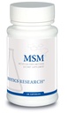 Biotics Research MSM Pothent Sulfur Supplement, Collagen Production, Healthy Hair, Skin & Nails, Muscle and Joint Comfort. kapsułki