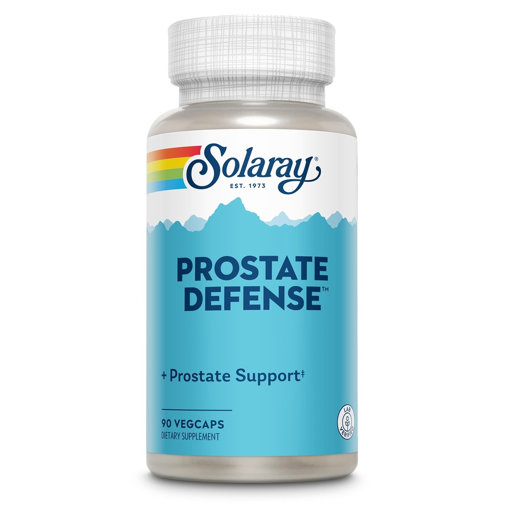SOLARAY Prostate Defense, Veg Cap (Btl- Plastic)