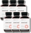 SMARTERNUTRITION Joint Food - Full-Food Joint Supplement to Support Lubrication & Mobility - Completed with Collagen Type II, MSM, Witamina C, Turmeric, Bromelain - 6 Pack [180- Day Supply]