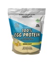 Zdrowe N Fit 100% EGG PROTEIN- Banana (2lb): 100% Białko jaja PLUS naturalne Peptydy. Naturalnie Sweetened, Keto, Paleo Friendly