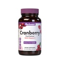 Bluebonnet Nutrition Cranberry Fruit Extract, Urynary Tract Support *, Non-GMO, Kosher- Certified, Vegan, Gluten- Free, Soy- Free, Dairy- Free, 60 Kapsułki roślinne, 60 Słupki