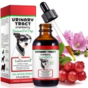 Urynary Tract for Dogs, Urynary Tract Infection Dog Tract Treatment with Cranberry Supports Urynary Tract & Bladder, Support Nerki Stone & Dog UTI, Suplement do Żurawiny dla psów - 60 ml