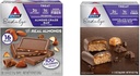 Atkins Endulge Almond Craze Bar 16 Count & Chocolate Karmel Mousse Bar 5 Count, Keto Friendly, niski cukier