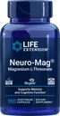 Life Extension Neuro- Mag Magnezu L- Threonate, 150 Kapsułki wegetariańskie, Magtein Suplement dla kobiet i mężczyzn