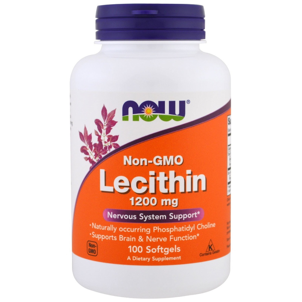 Teraz Foods Now Foods, (2 pack) Lecytyna, 1200 mg, 100 Softgels