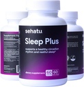 Sleep Plus Supplement Equipment 124; z Melatonin, GABA, Ashwagandha, 5-HTP Equipment 124; dla mężczyzn i kobiet Szukających Zdrowego Sleep- Wake Schedule and A Relaxed Mood Equipment 124; 60 Count Equipment 124; 60 Day Supply