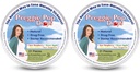 Trzy Lollies Preggie Pop Drops - 21 Drops - Poranne choroby podczas ciąży - Bezpieczne dla ciężarnych Mama & Baby - Gluten Free - Cztery aromaty: Lemon, Malina, Zielone jabłko, Tangerine (Opakowanie 2)
