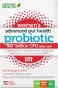 Genuine Health Women 's Daily Probiotic for UTI Support, Pomaga promować zdrową trakturę moczu, Multi- Szczeliny, Formuła organiczna z żurawiny, 30 Kapsułki